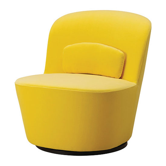 
Stockholm Swivel Easy Chair, $400.
